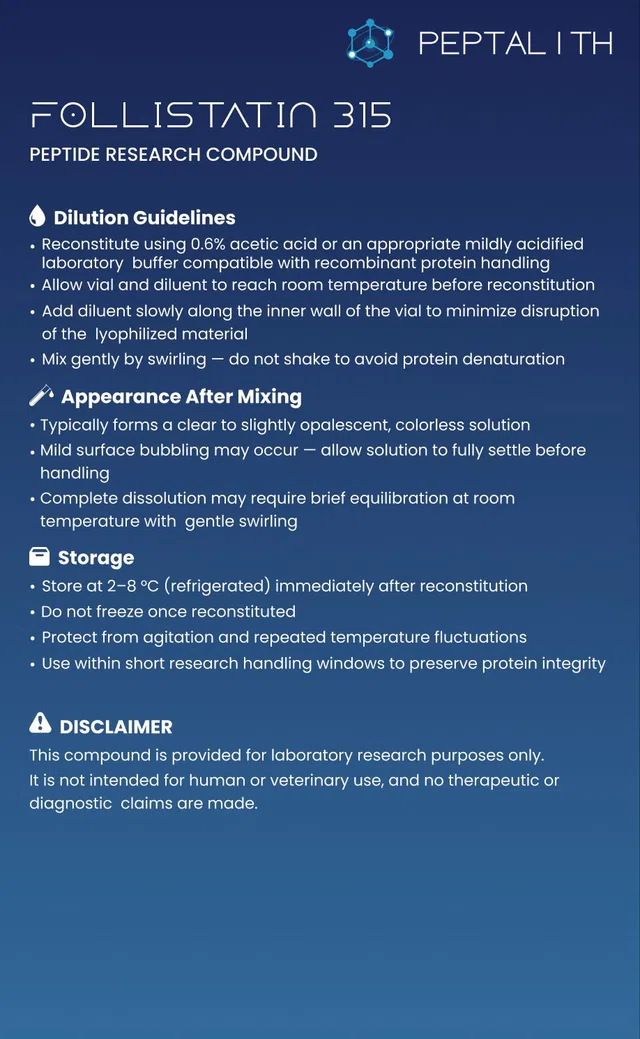 Follistatin 315 Card