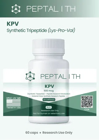 KPV 500mcg/cap research product