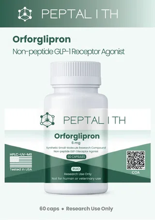 Orforglipron 6mg/cap research product