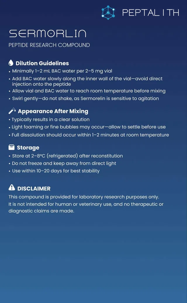 Sermorlin Card