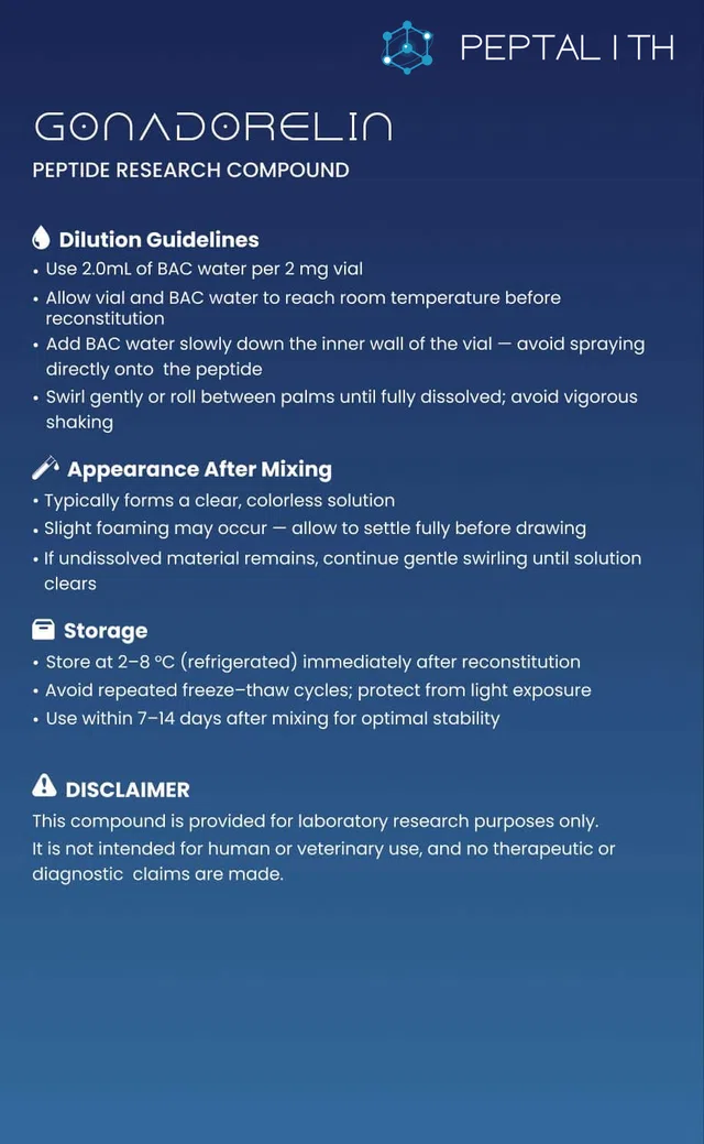 Gonadorelin Card