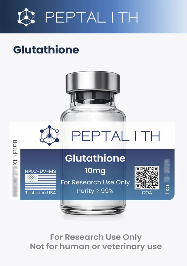 Glutathione research vials