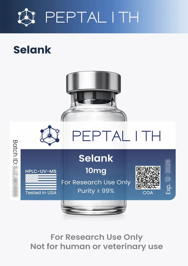 Selank research vials