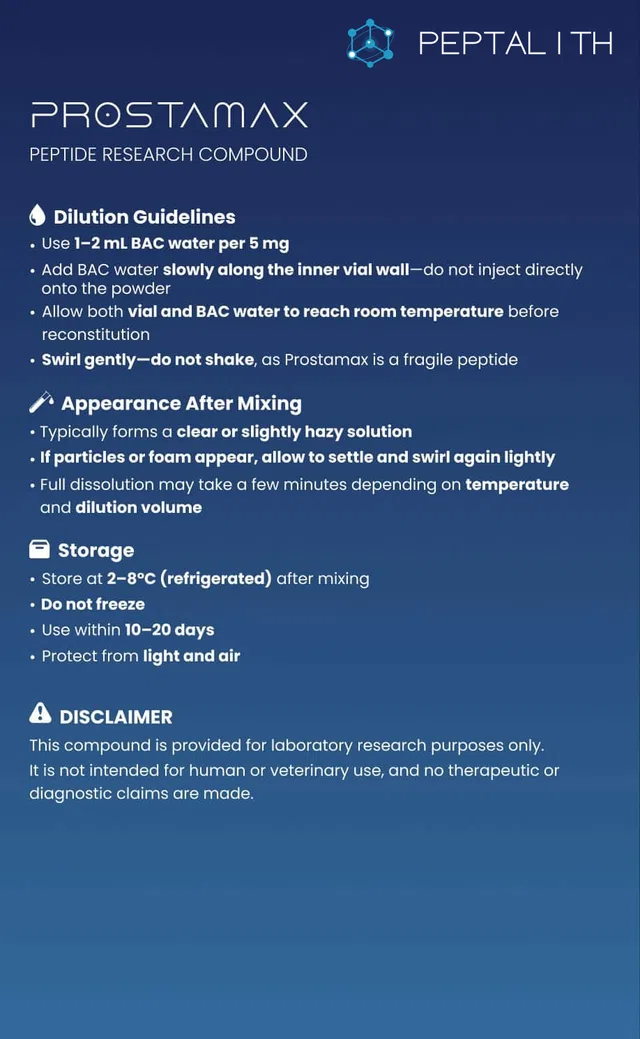 Prostamax Card
