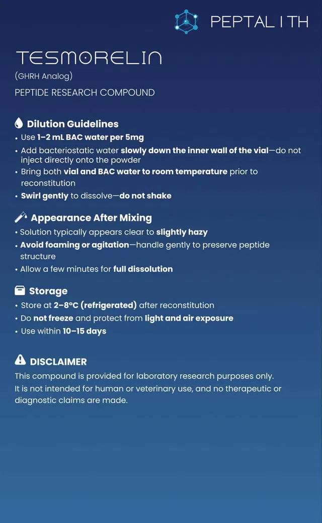Tesmorelin Card