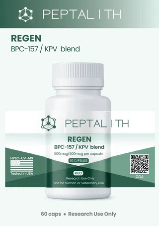 REGEN 500/500mcg/cap research product