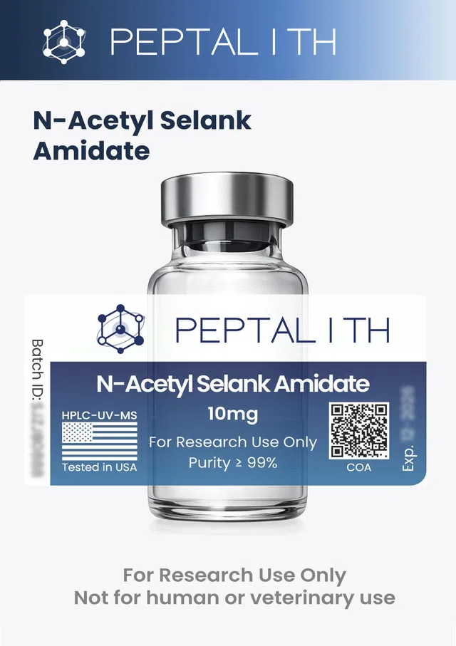 N-Acetyl Selank Amidate research vials