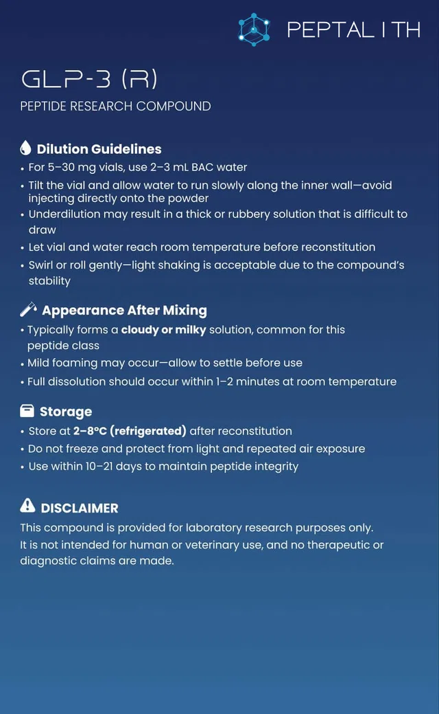 GLP 3 (R) Card
