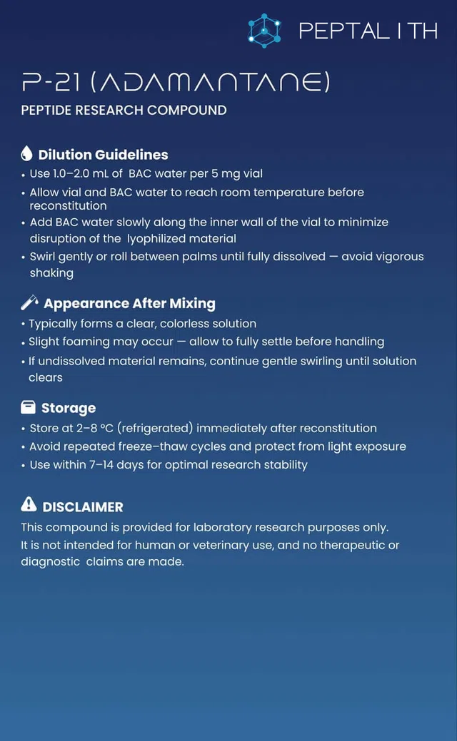 P 21 (Adamantane) Card
