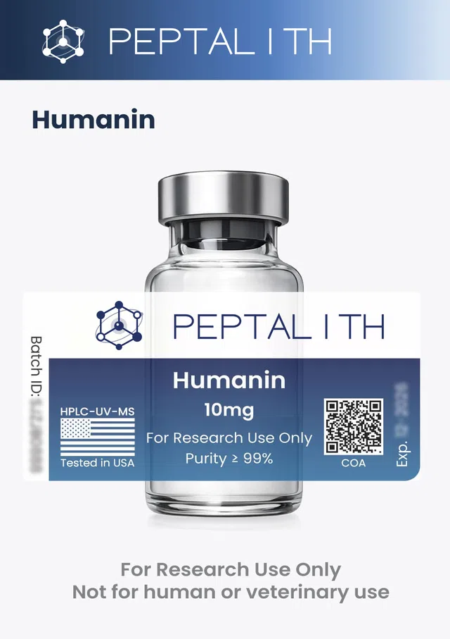 Humanin research vials
